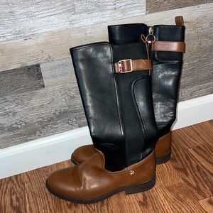 Tommy Hilfiger girls boots size 4.
